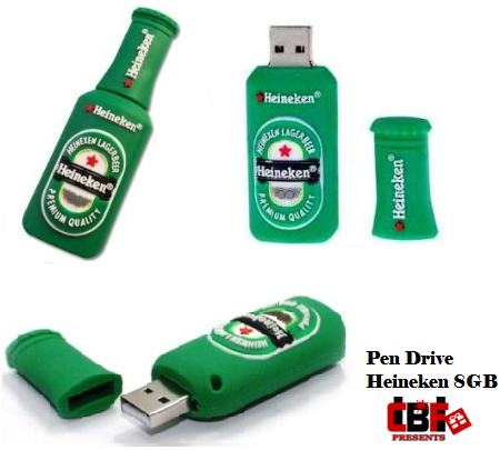 Pen driver  heineken 4gb